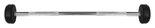 Rovná obojručné činka HMS Premium GSG-15 15 kg