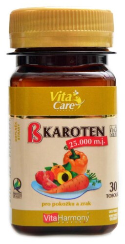 Beta karoten 25.000mj 30 tobolek