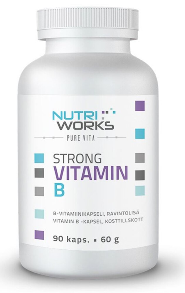 Strong Vitamin B 90 kapslí (Silný vitamín B)