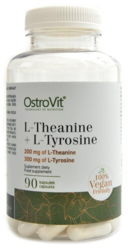 L-Theanine + Tyrosine vege 90 kapslí