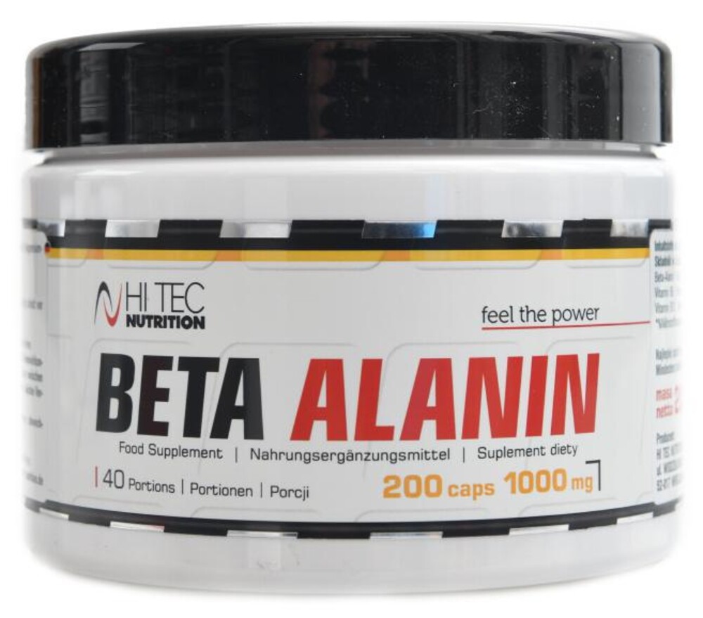 Beta Alanin 1000 200 kapslí 850mg