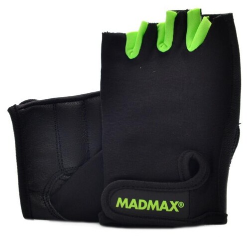 fitness rukavice Rainbow green MFG251
