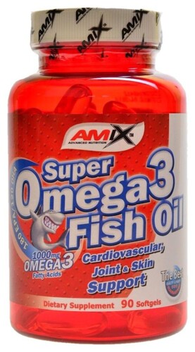 Super Omega 3 fish oil 1000 mg 90 kapslí