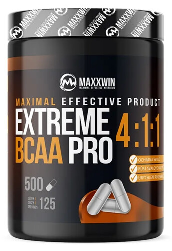 EXTREME BCAA PRO 4:1:1 500 kapslí