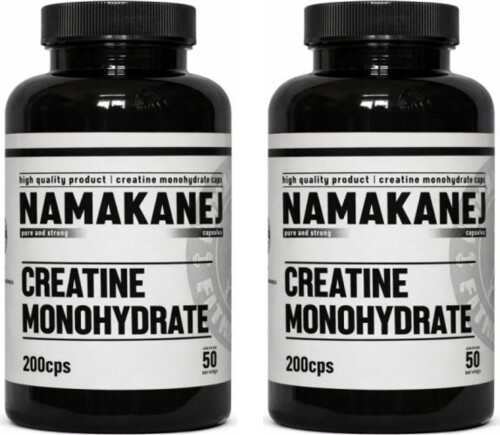 Creatin monohydrate 200 kapslí 1+1