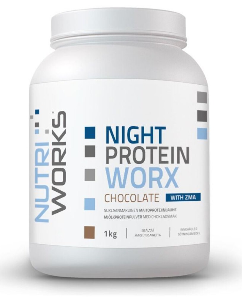Night Protein Worx 1 kg čokoláda