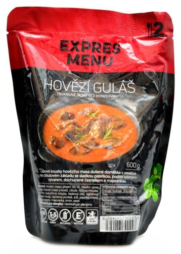 Hovězí guláš 600g