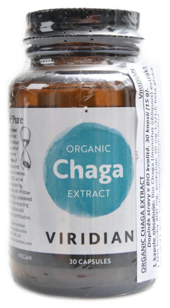 Chaga Extract 30 kapslí Organic