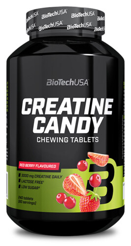 Creatine Candy red berry 240 tbl