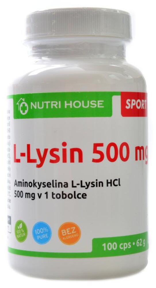 L-Lysin 100 kapslí