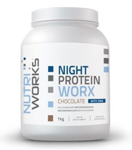 Night Protein Worx 1 kg čokoláda