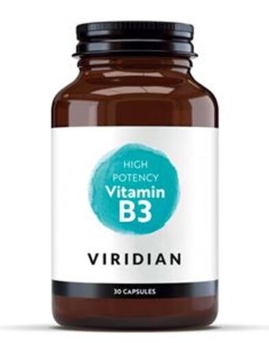 High Potency Vitamin B3 250mg 30 kapslí