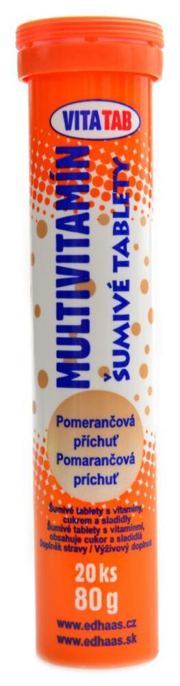 Vitatab multivitamín 20 šumivých tablet