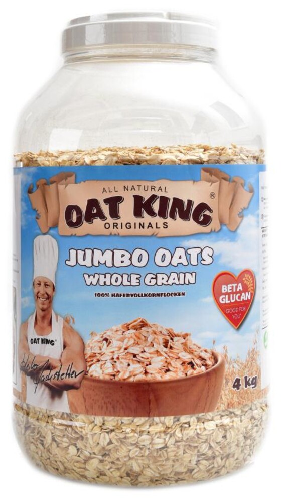 Jumbo Oats whole grain 100% 4000 g ovesné vločky