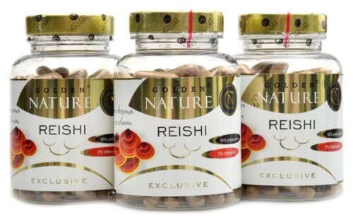 Exclusive Reishi 50% polysacharidů 300 kapslí