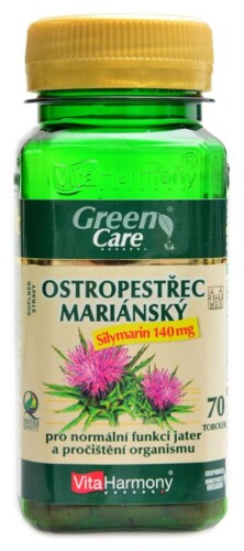 Ostropestřec mariánský 140mg Silymarin 70 tbl