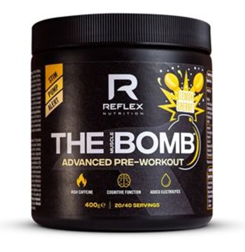 The Muscle BOMB 400g lemon sherbet