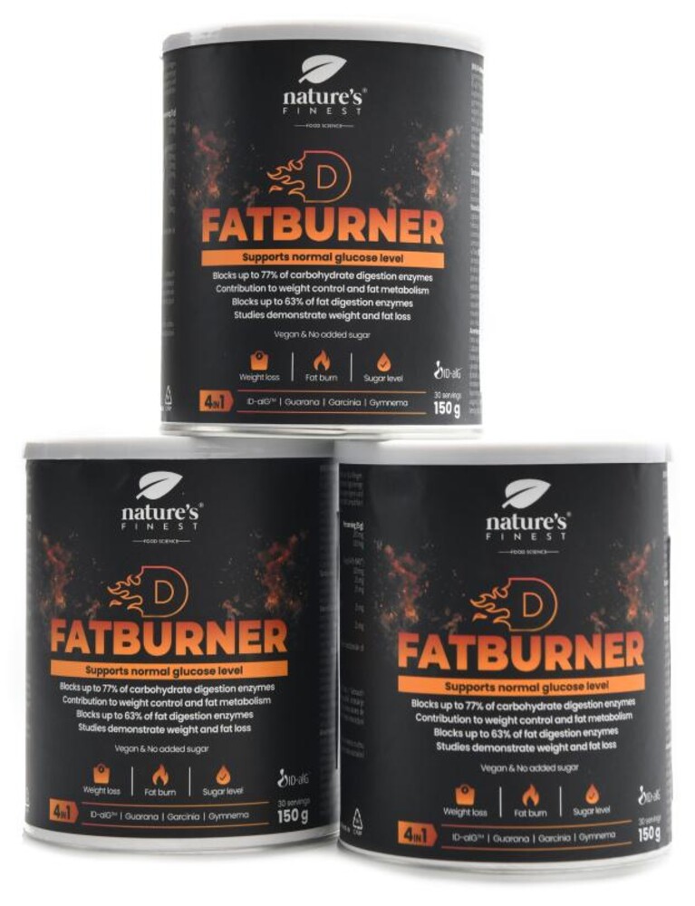 D-fatburner 3 x 150g economy pack