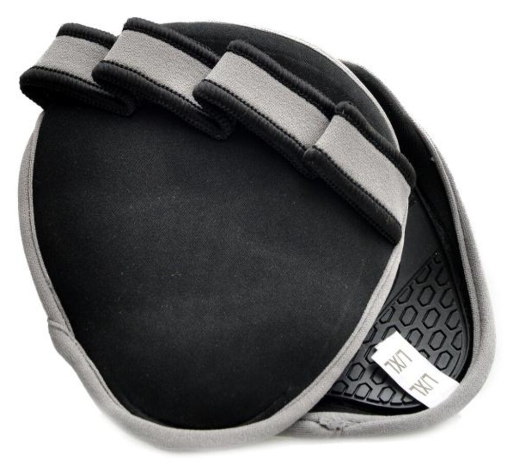Workout grip pad černo šedé pár