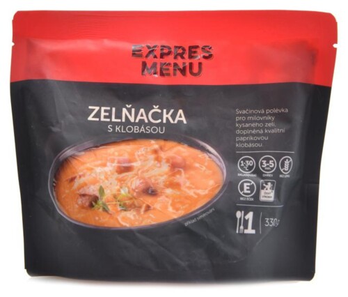 Zelná polévka s klobásou 330g zelňačka