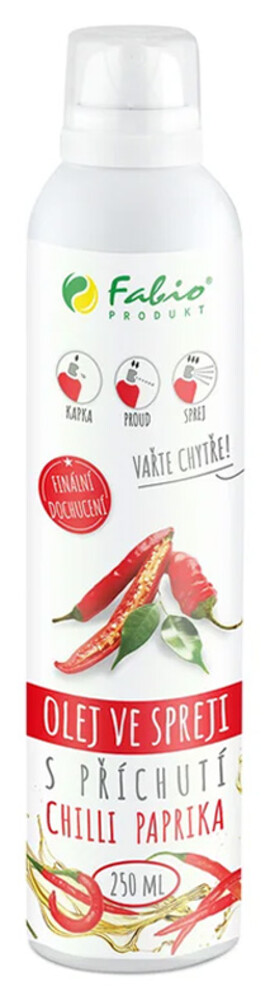 Olej ve spreji chilli paprika 250 ml