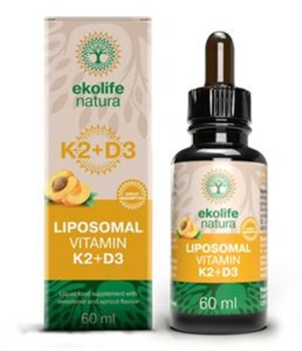 Liposomal Vitamin K2 + D3 60ml (Lipozomální vitamín K2 + D3)