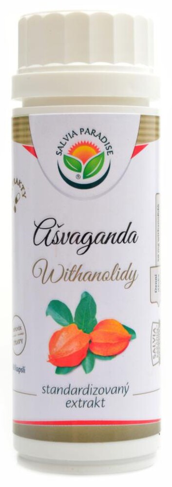 Ašvaganda standardizovaný extrakt 60 kapslí ashwagandha
