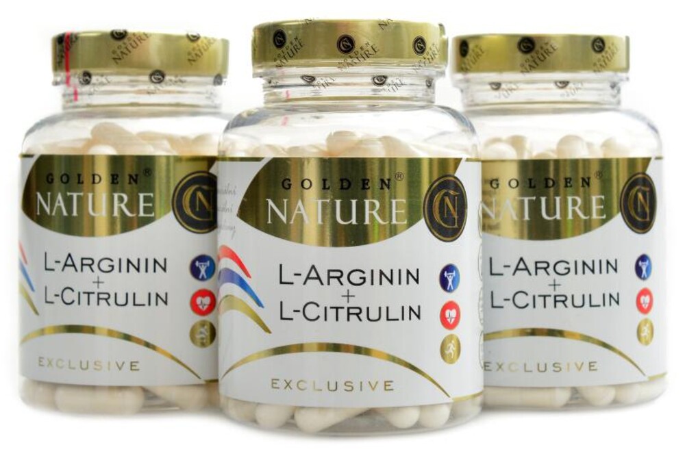 Exclusive Arginin + citrulin 300 kapslí