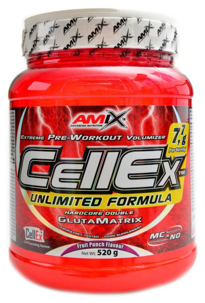 Cellex unlimited 520 g muscular volumizer fruit punch