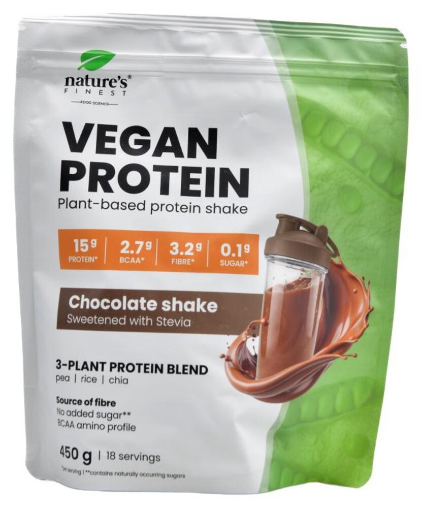 Protein shake with stevia 63% chocolate 450 g