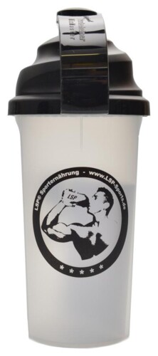 Shaker LSP 700 ml šejkr s černým víčkem
