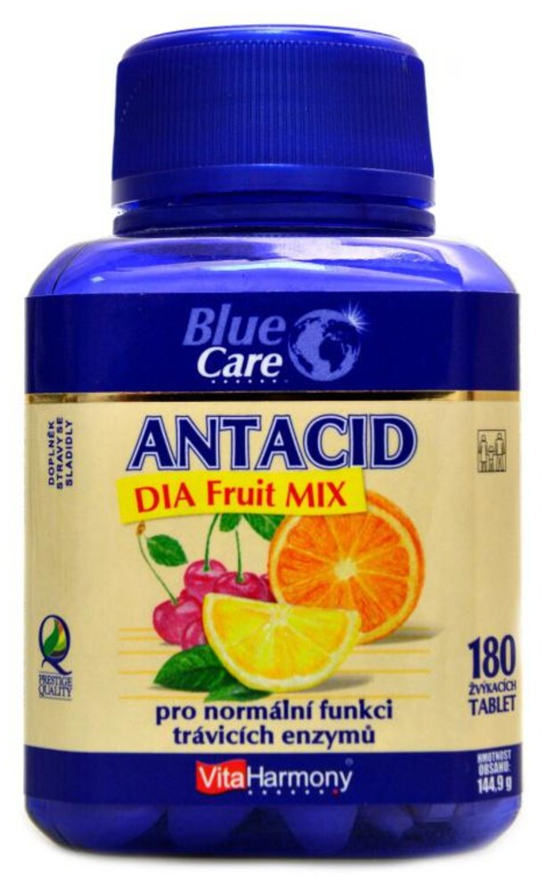 XXL Antacid žvýkací 180 tbl fruit mix