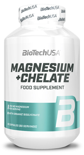 Biotech USA Magnesium + chelate 60 kapslí