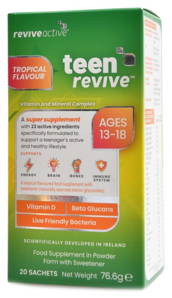 Teen Revive 20 sáčků tropical
