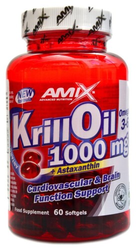 Krill oil 1000 mg 60 softgels
