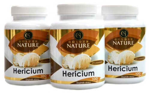 Hericium 30% polysacharidů 300 kapslí