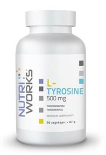 L-Tyrosine 500 mg 90 kapslí