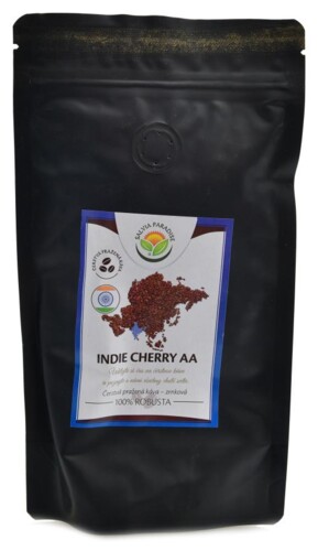 Káva Indie Cherry AA 100 g - zrnková čerstvě pražená 100% Robusta
