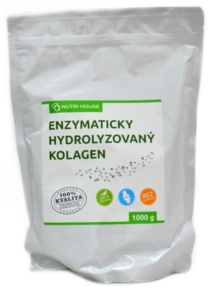 Enzymaticky hydrolyzovaný kolagen 1kg sáček