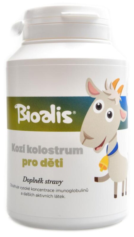 Kozí kolostrum pro děti 140 kapslí
