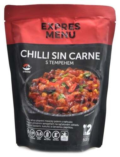 Chilli sin carne s tempehem 600 g