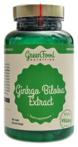 Ginkgo biloba extract 60 kapslí