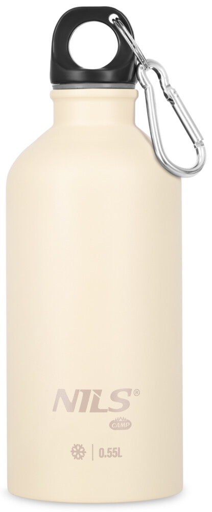 Nerezová turistická láhev NILS Camp NC3801 béžová 500 ml