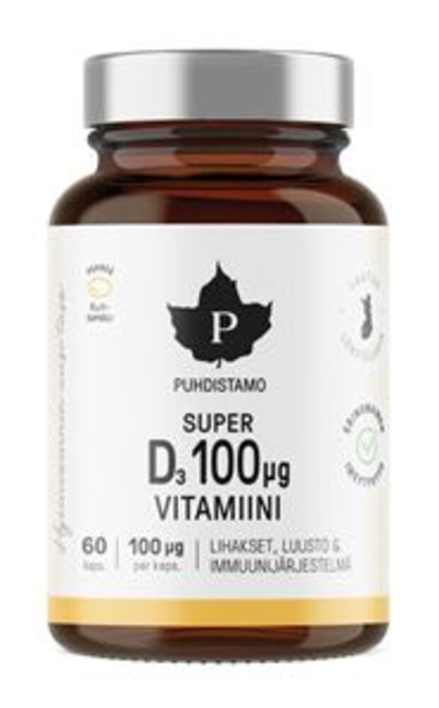 Super Vitamin D 4000IU 60 kapslí SK