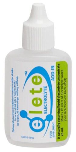 elete Electrolyte 25 ml kapesní lahvička