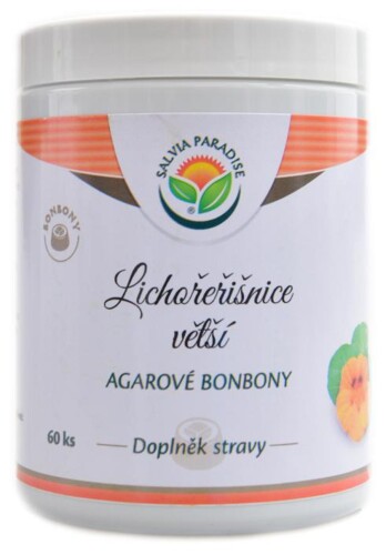 Lichořeřišnice větší agarové bonbony 60 ks Tropaeolum majus
