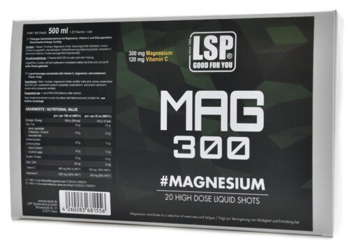 Magnesium liquid MAG 300 20 ampulí