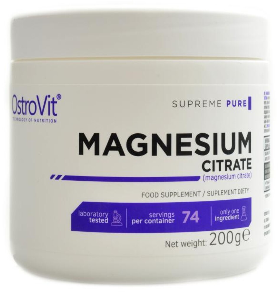 Supreme pure Magnesium citrate 200 g natural