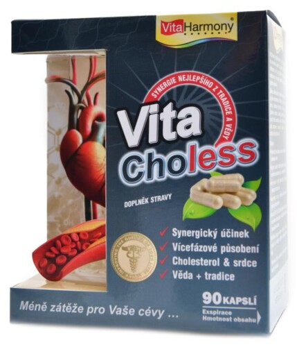 VitaCholess 90 kapslí