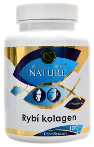 Rybí kolagen + vitamín C 100 kapslí